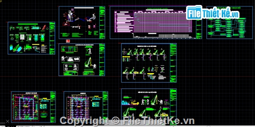 Bản vẽ,Bản vẽ autocad,bản vẽ xây dựng,kết cấu trường mẫu giáo